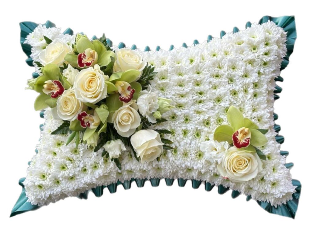 Funeral Flowers Malta Cushion