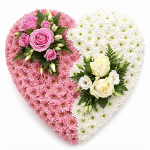 Funeral broken heart tribute